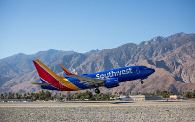 Southwest Airlines launches new non-stop service from Palm Springs to Las Vegas on Sunday, May 9