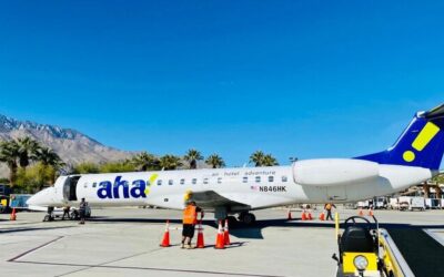 aha! Airlines Inaugurates Nonstop Flights from Palm Springs to Reno-Tahoe Hub