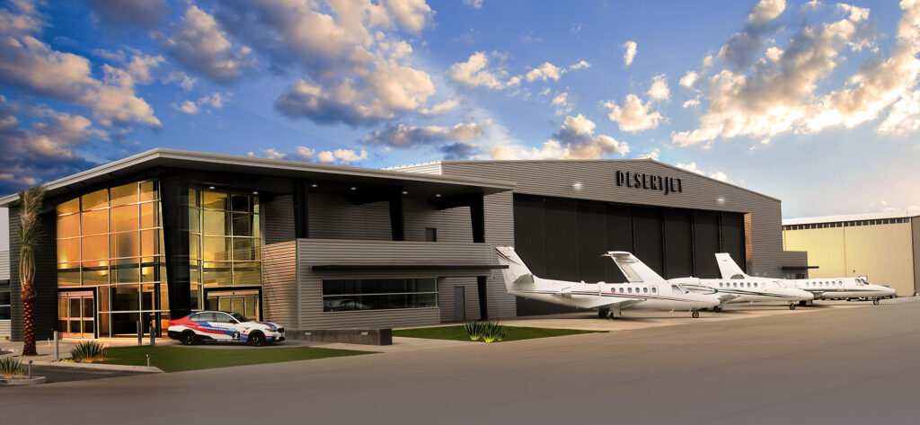 Desert Jet Center at Jacqueline Cochran Regional Airport.