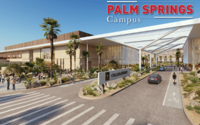 College of the Desert Leaders Provide Palm Springs Campus Update at City Council Meeting
