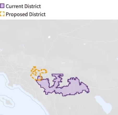 Redistricting map 1