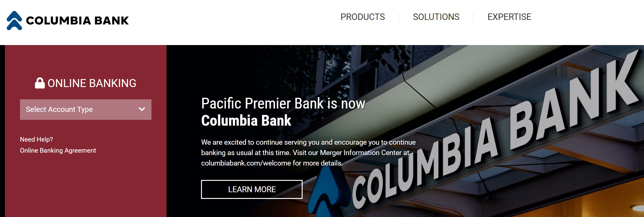 Columbia Bank 1