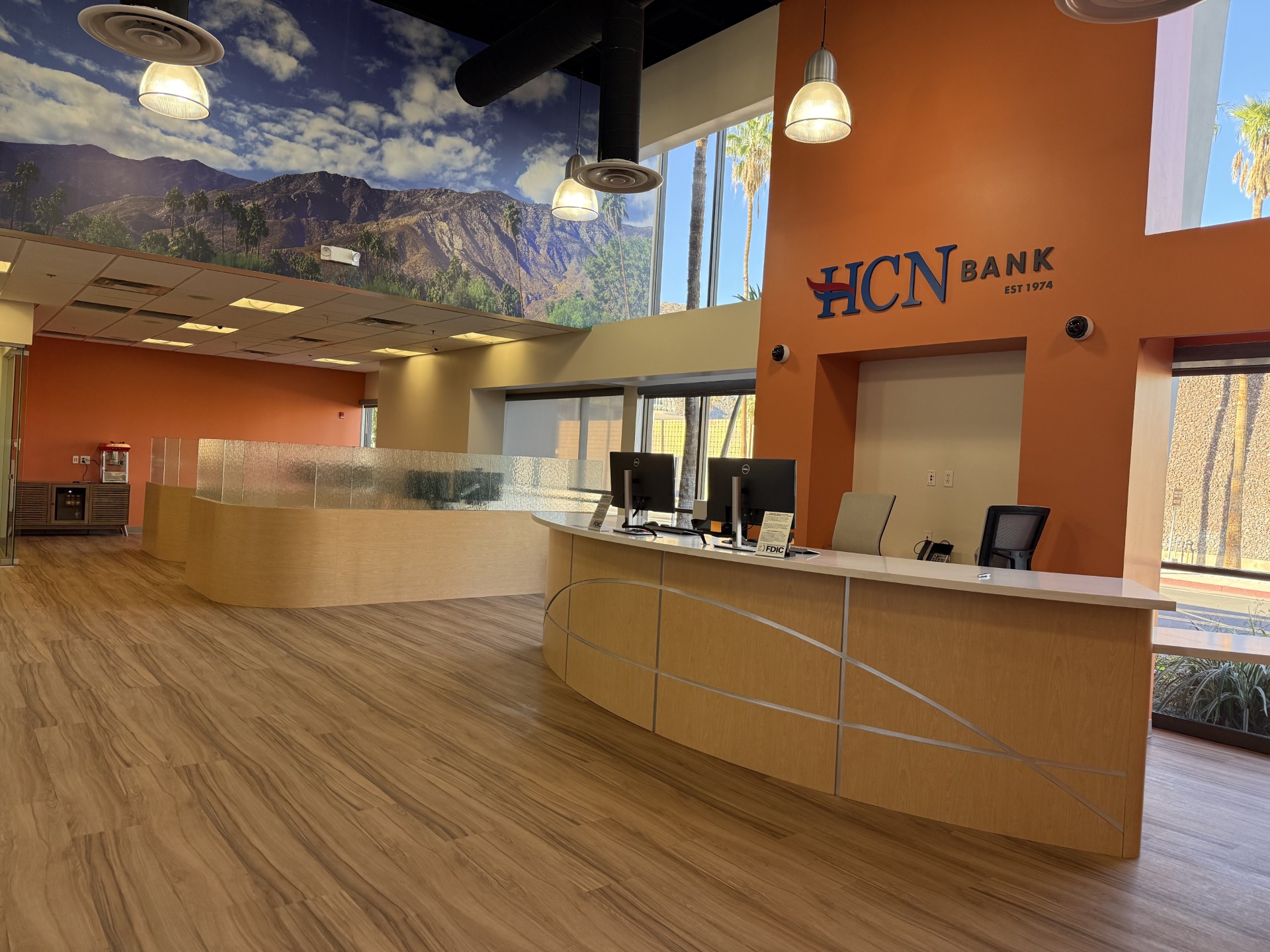 HCN Bank interior branch photo
