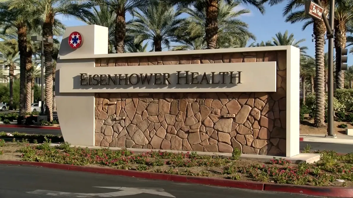 Eisenhower Health - Main campus sign image