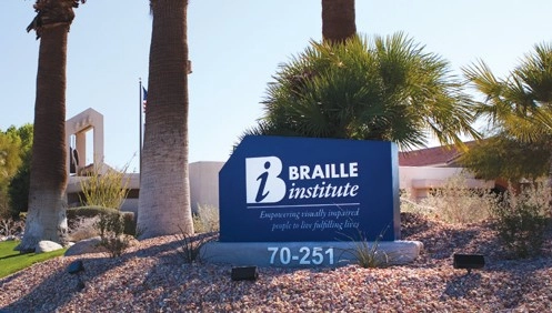 Braille Institute - Rancho Mirage - photo from street