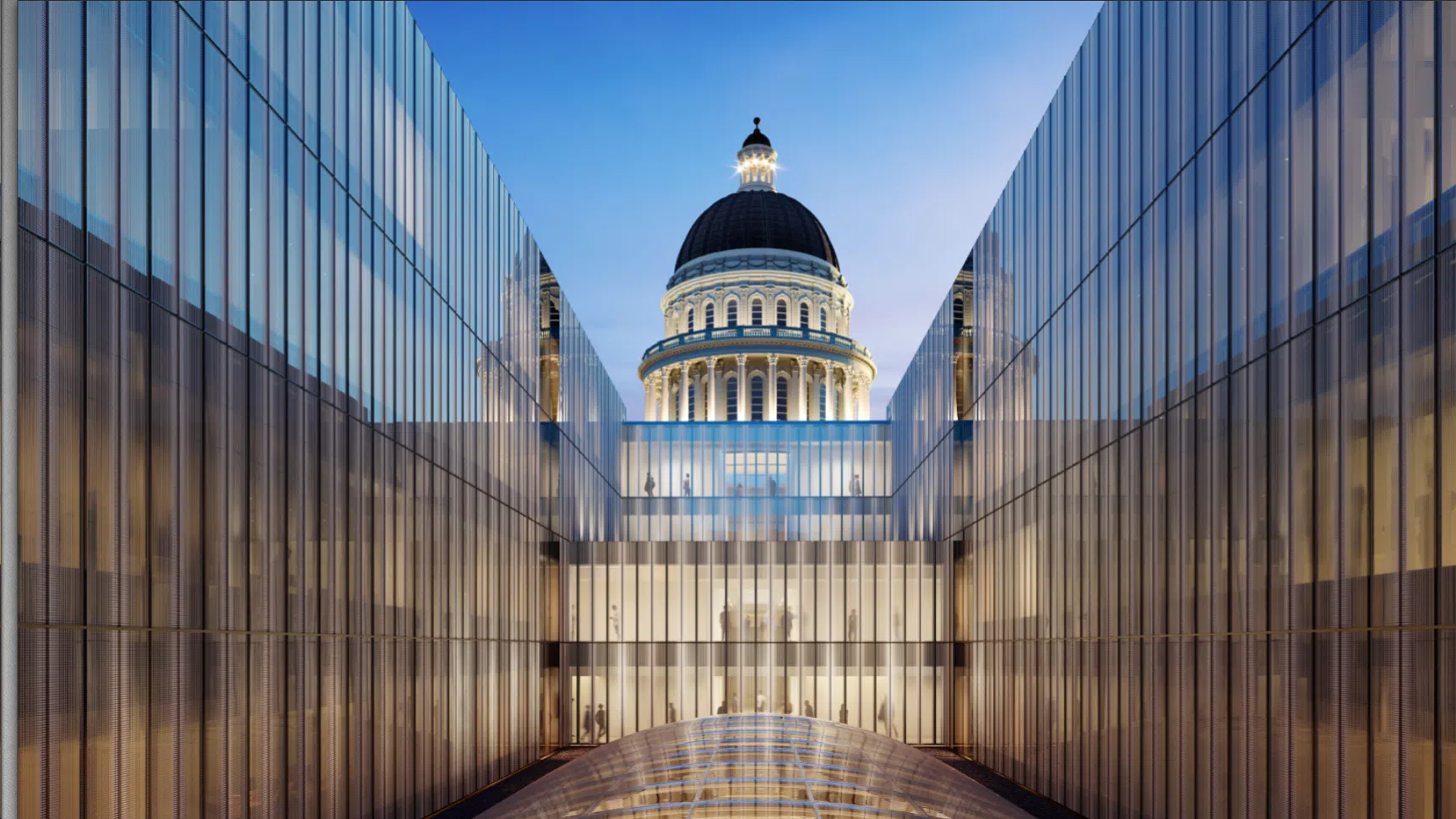 Sacramento - California state capital building image