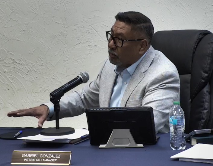 Gabriel Gonzalez - interim city manager photo