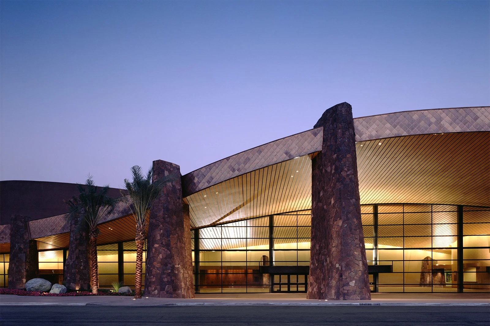 Palm Springs Convention Center - evening image