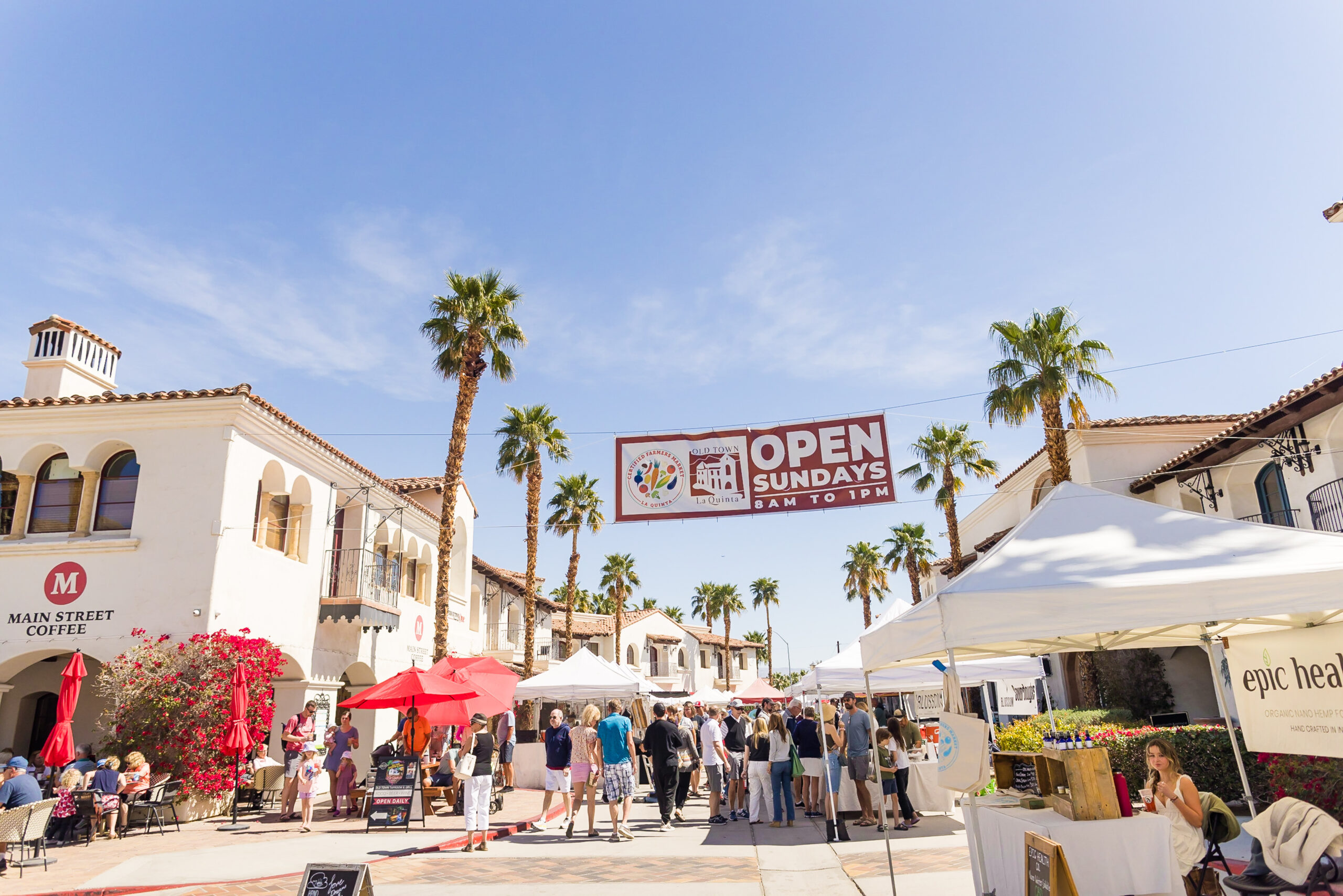 Visit Greater Palm Springs Tourism study - Old Town La Quinta image