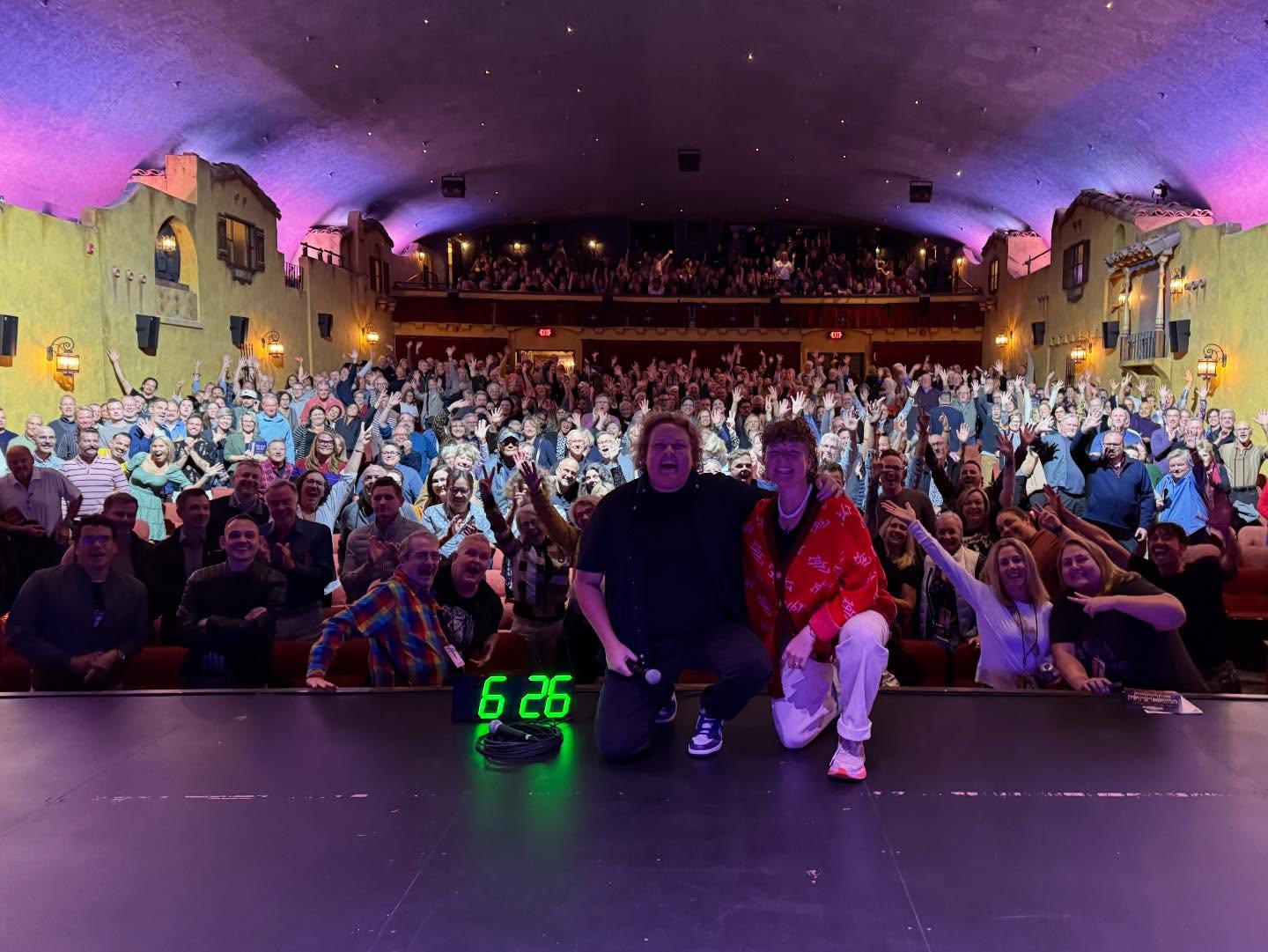 Palm Springs Plaza Theater with photo