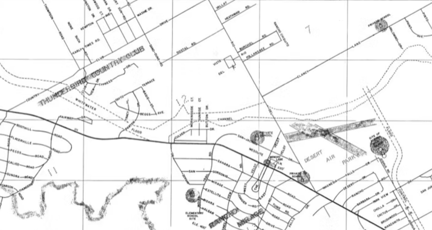Preservation Mirage - old map image