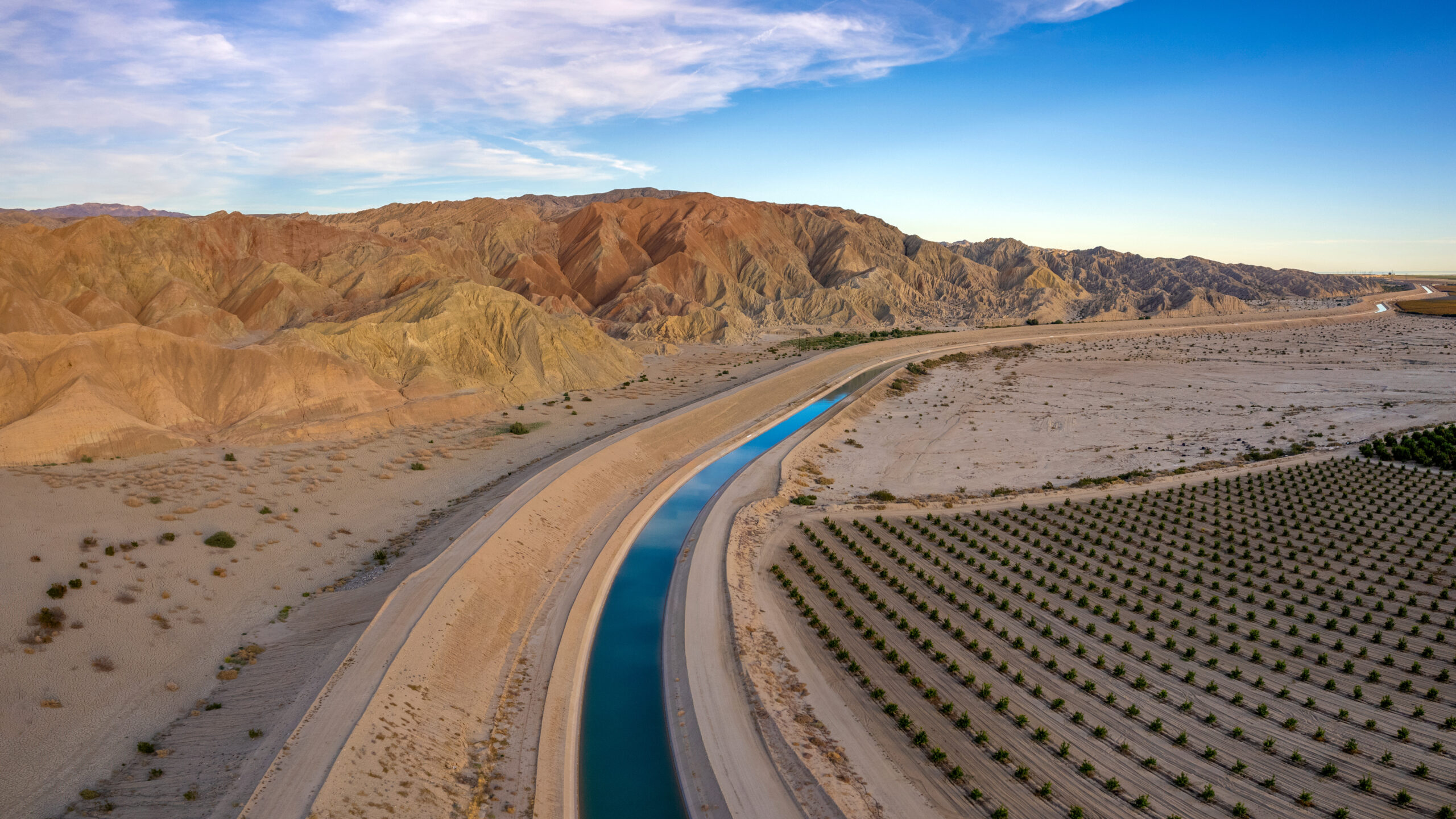 Lower Basin Water Plan - water canal image.