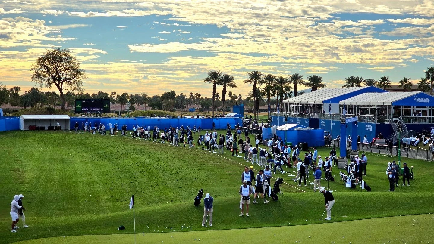 The American Express - driving range image