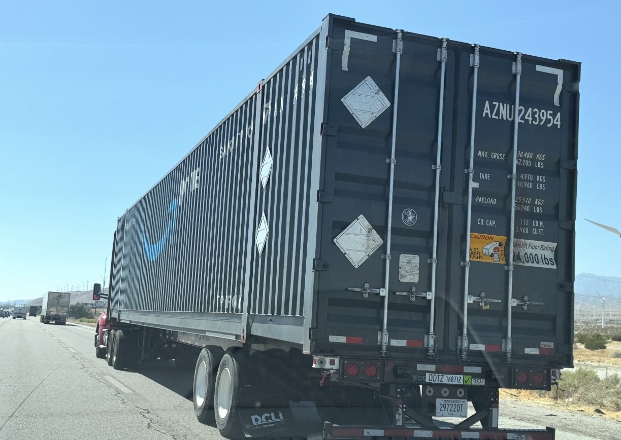 Desert Hot Springs - Amazon truck image