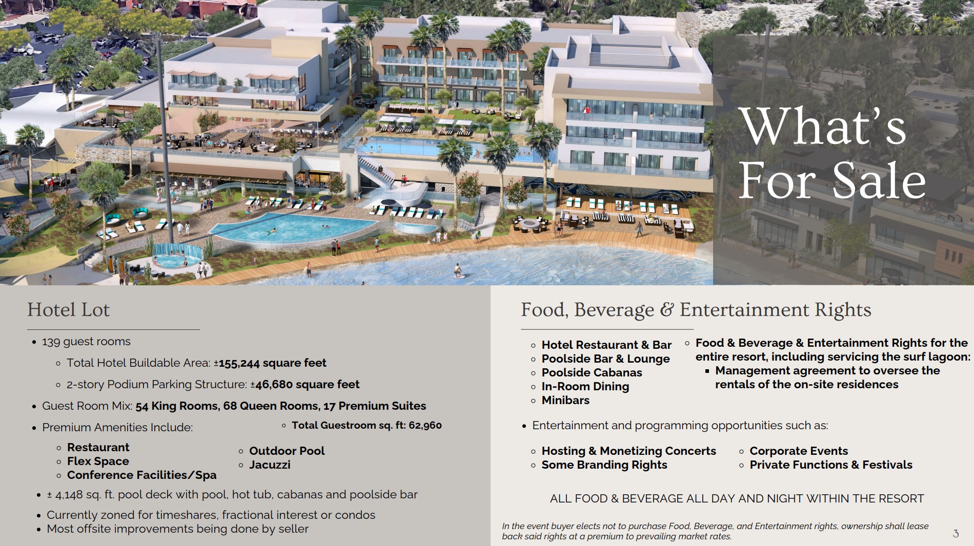Palm Desert Is About To Catch Its Wave, While DSRT Surf’s Resort Vision Takes A Longer View 1 Palm Desert - DSRT Surf rendering for hotel parcel