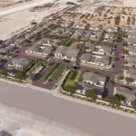 Roadrunner Flats - Aerial rendering Indio - Roadrunner Flats aerial rendering image