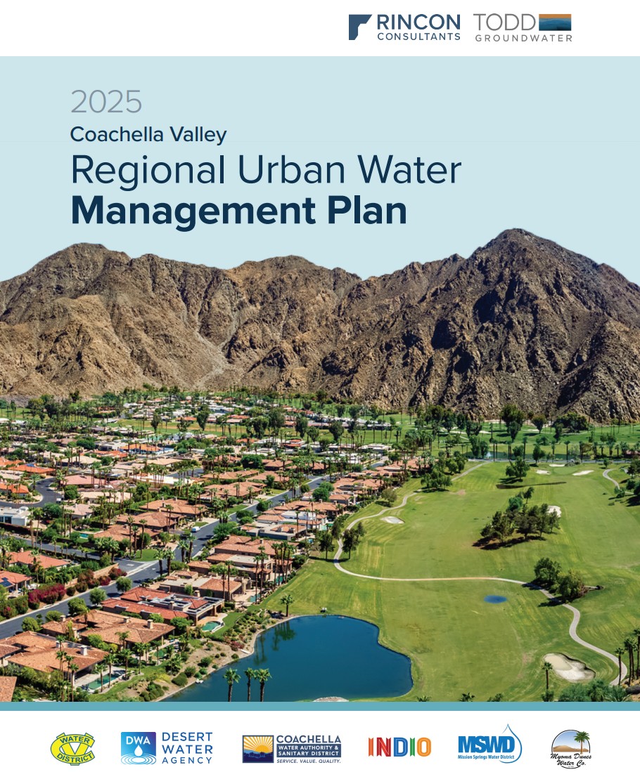 Coachella Valley Water - report cover graphic