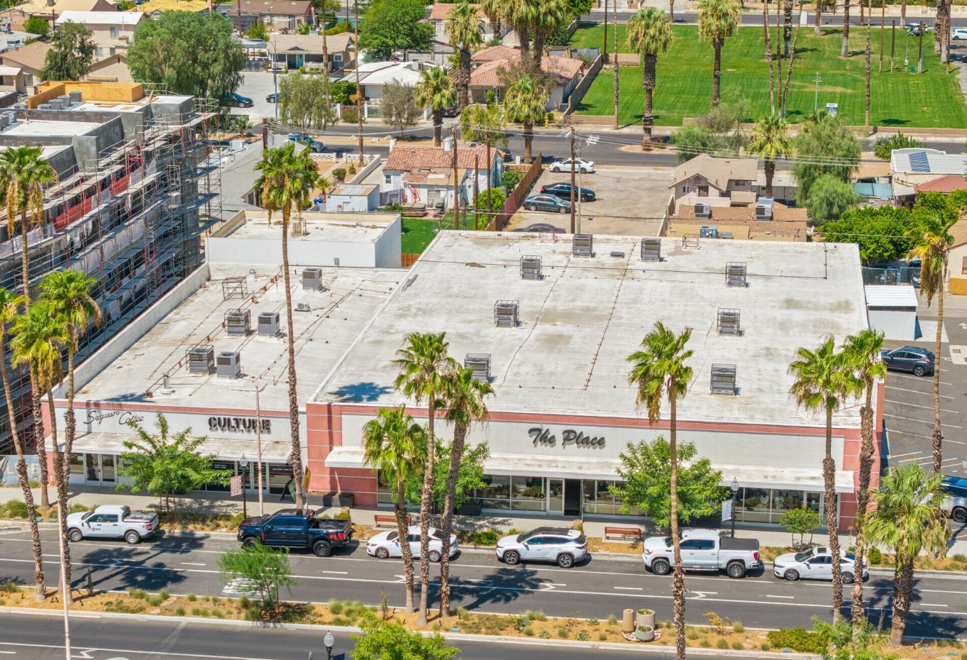 What's For Sale - Indio retail aerial image