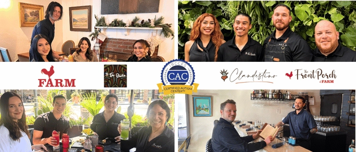 Certified Autism Center - restaurant images combined