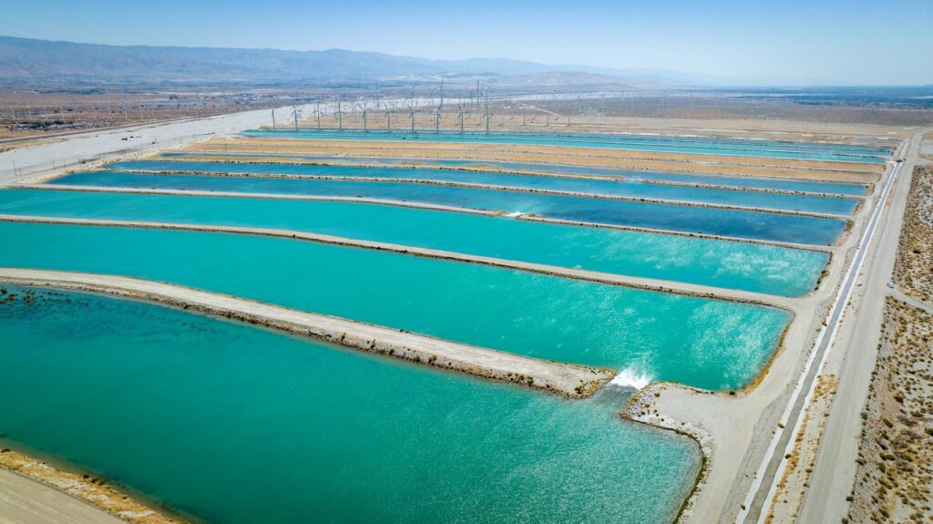 CVWD - replenishment CVWD - replenishment ponds aerial image