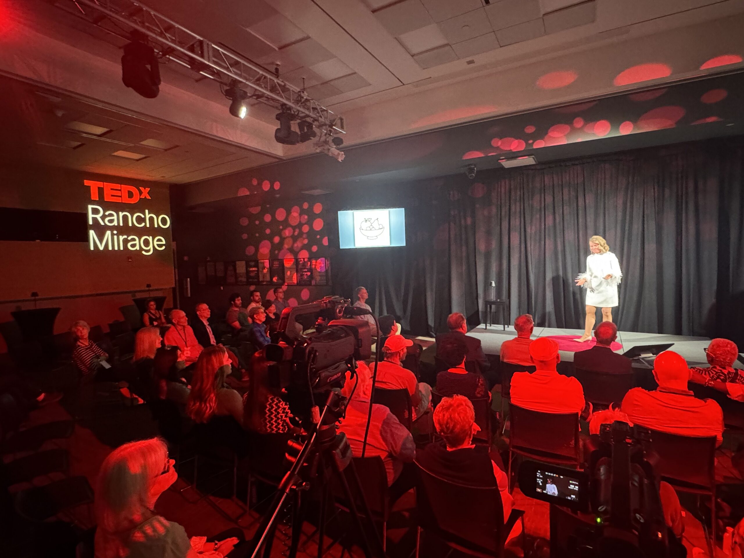 TEDxRanchoMirage - photo of the stage at last year's event.