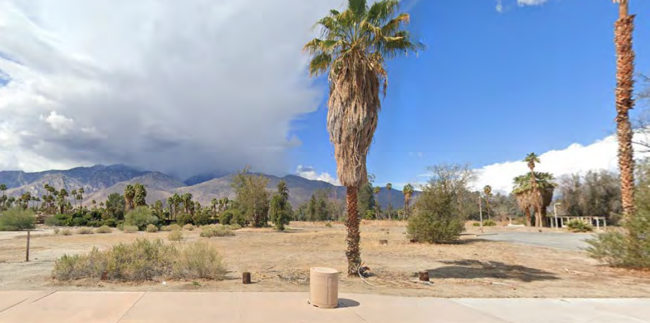 Bel Air Greens from street Palm Springs - Bel Air Greens property from Farrell - image.