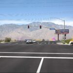 Ramon Bridge - rendering from east to west
