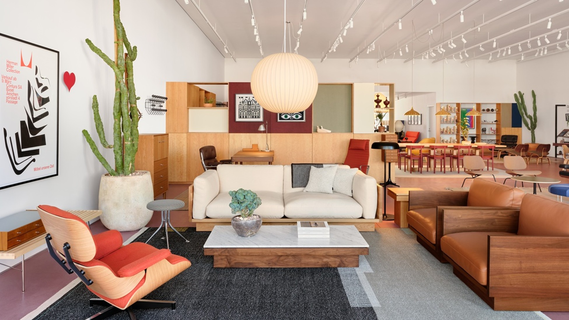 Herman Miller Opens Its Largest North American Store in Palm Desert 1 Herman Miller - Palm Desert store interior image.